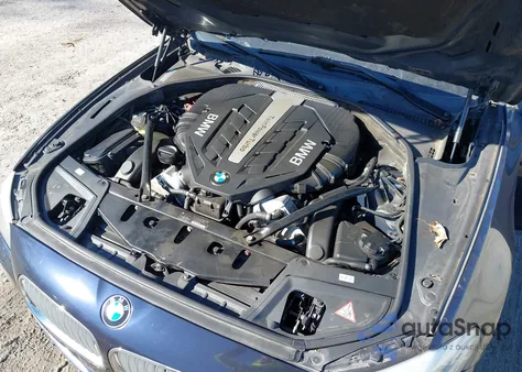 2012 BMW 550I из США, поврежденный, VIN WBAFR9C59CDX79324